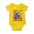 Funny Racoon Christmas Meme Baby Onesie Tummy Ache Survivor - Wonder Print Shop