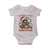 Funny Racoon Christmas Meme Baby Onesie Tummy Ache Survivor - Wonder Print Shop