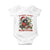 Funny Racoon Christmas Meme Baby Onesie Tummy Ache Survivor - Wonder Print Shop