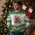 Funny Racoon Xmas Meme Ugly Christmas Sweater Tummy Ache Survivor - Wonder Print Shop