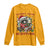 Funny Racoon Christmas Meme Long Sleeve Shirt Tummy Ache Survivor - Wonder Print Shop