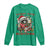 Funny Racoon Christmas Meme Long Sleeve Shirt Tummy Ache Survivor - Wonder Print Shop