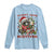Funny Racoon Christmas Meme Long Sleeve Shirt Tummy Ache Survivor - Wonder Print Shop