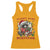 Funny Racoon Christmas Meme Racerback Tank Top Tummy Ache Survivor - Wonder Print Shop