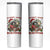Funny Racoon Christmas Meme Skinny Tumbler Tummy Ache Survivor - Wonder Print Shop