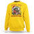Funny Racoon Christmas Meme Sweatshirt Tummy Ache Survivor - Wonder Print Shop