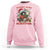 Funny Racoon Christmas Meme Sweatshirt Tummy Ache Survivor - Wonder Print Shop