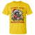 Funny Racoon Christmas Meme T Shirt Tummy Ache Survivor - Wonder Print Shop