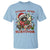 Funny Racoon Christmas Meme T Shirt Tummy Ache Survivor - Wonder Print Shop