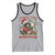 Funny Racoon Christmas Meme Tank Top Tummy Ache Survivor - Wonder Print Shop
