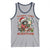 Funny Racoon Christmas Meme Tank Top Tummy Ache Survivor - Wonder Print Shop