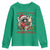 Funny Racoon Christmas Meme Youth Sweatshirt Tummy Ache Survivor - Wonder Print Shop
