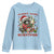Funny Racoon Christmas Meme Youth Sweatshirt Tummy Ache Survivor - Wonder Print Shop