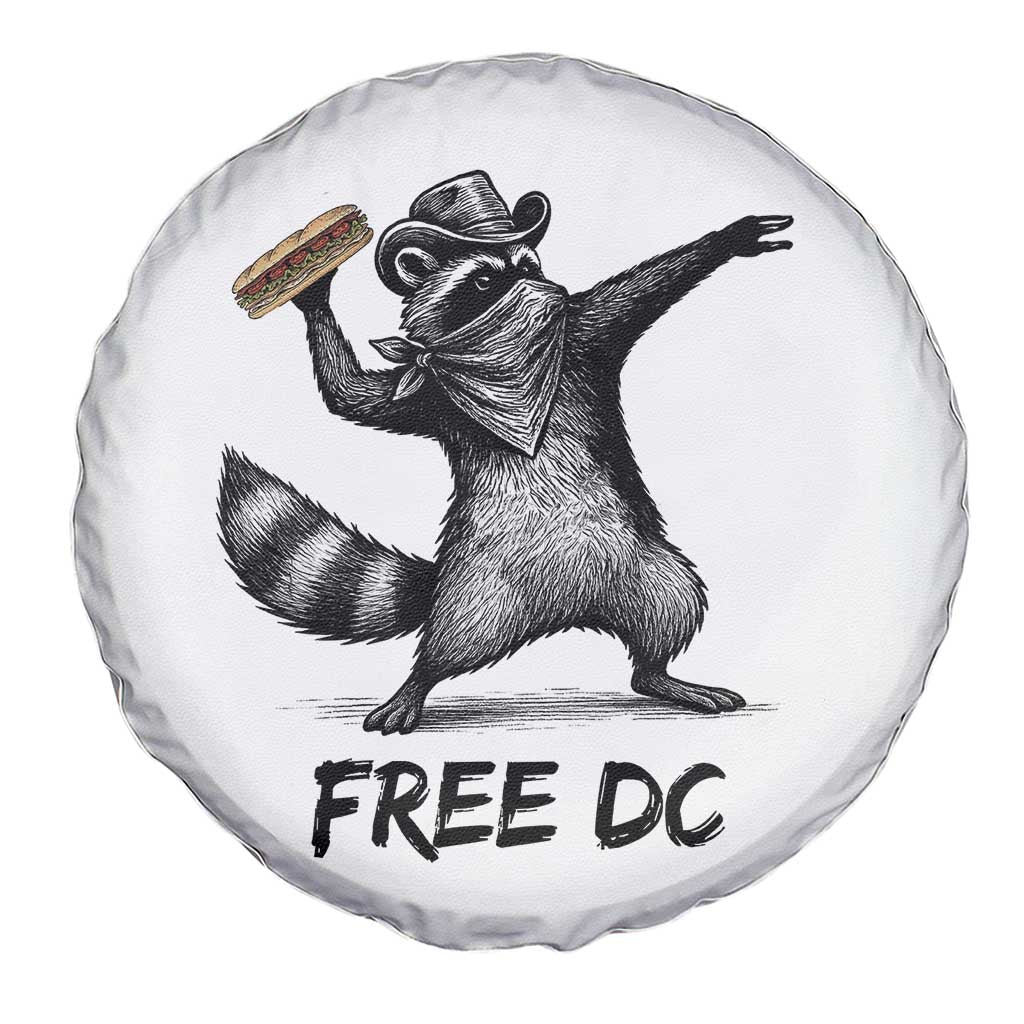 The Sandwich Guy Free DC Spare Tire Cover Funny Racoon Meme - Wonder Print Shop