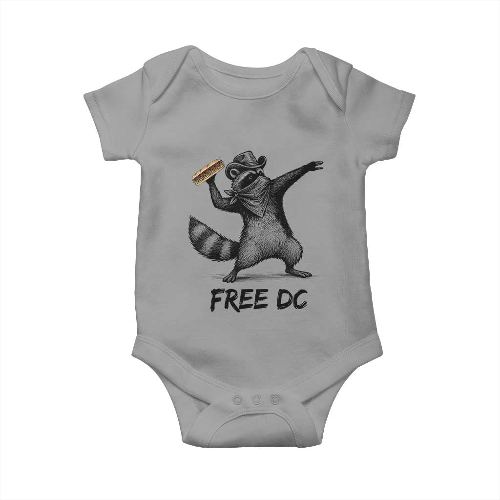 The Sandwich Guy Free DC Baby Onesie Funny Racoon Meme - Wonder Print Shop