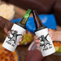 The Sandwich Guy Free DC 4 in 1 Can Cooler Tumbler Funny Racoon Meme