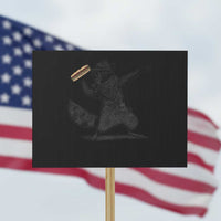 The Sandwich Guy Free DC Protest Sign Funny Racoon Meme - Wonder Print Shop