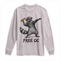The Sandwich Guy Free DC Long Sleeve Shirt Funny Racoon Meme - Wonder Print Shop