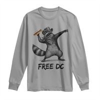 The Sandwich Guy Free DC Long Sleeve Shirt Funny Racoon Meme - Wonder Print Shop