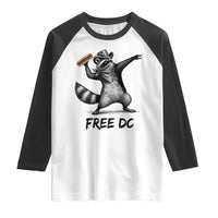 The Sandwich Guy Free DC Raglan Shirt Funny Racoon Meme - Wonder Print Shop