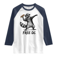 The Sandwich Guy Free DC Raglan Shirt Funny Racoon Meme - Wonder Print Shop