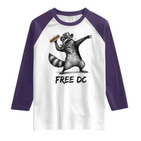 The Sandwich Guy Free DC Raglan Shirt Funny Racoon Meme - Wonder Print Shop