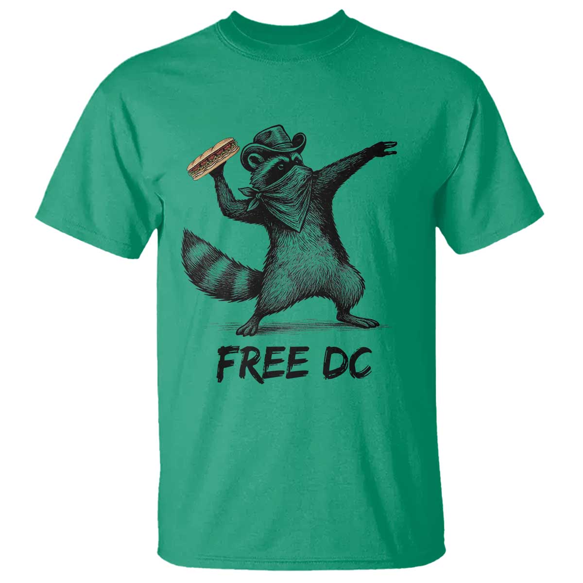 The Sandwich Guy Free DC T Shirt Funny Racoon Meme - Wonder Print Shop