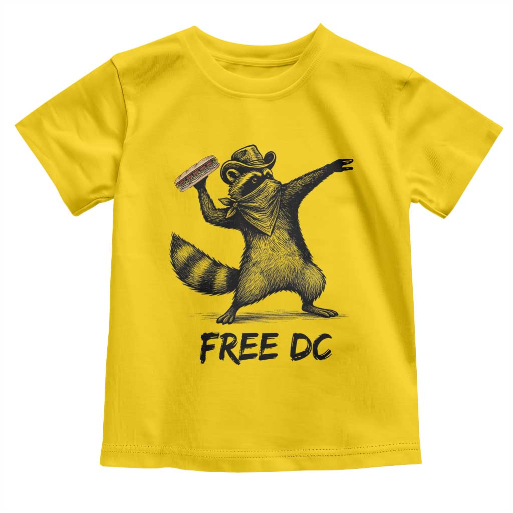 The Sandwich Guy Free DC Toddler T Shirt Funny Racoon Meme - Wonder Print Shop