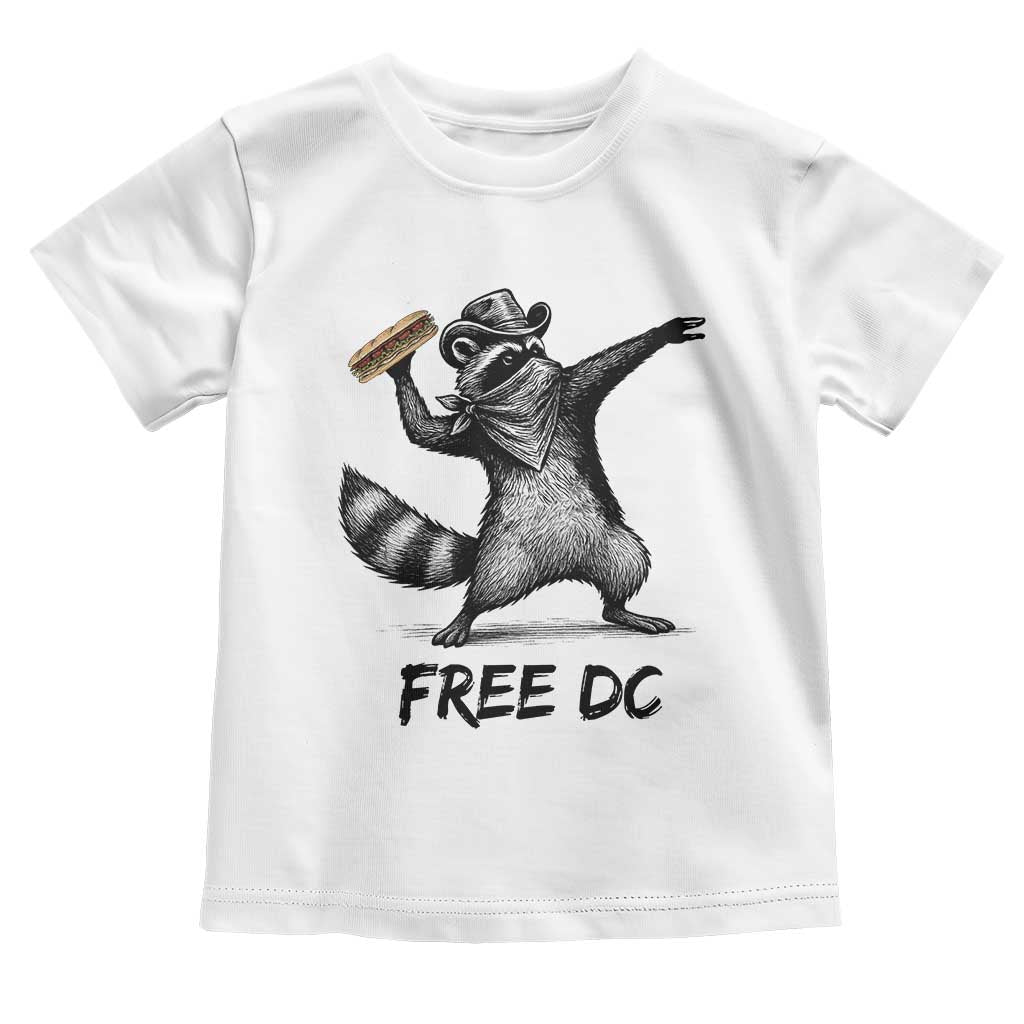 The Sandwich Guy Free DC Toddler T Shirt Funny Racoon Meme - Wonder Print Shop
