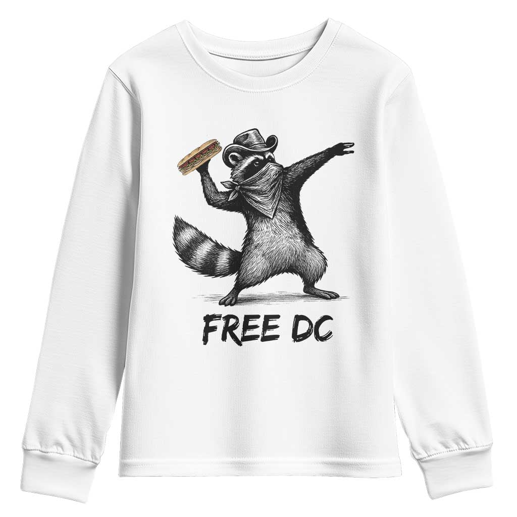 The Sandwich Guy Free DC Youth Sweatshirt Funny Racoon Meme - Wonder Print Shop
