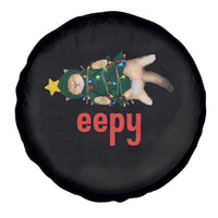 Cat Christmas Meme Spare Tire Cover Eepy Kitten Silly Sleepy - Wonder Print Shop