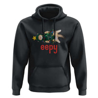 Cat Christmas Meme Hoodie Eepy Kitten Silly Sleepy - Wonder Print Shop