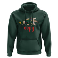 Cat Christmas Meme Hoodie Eepy Kitten Silly Sleepy - Wonder Print Shop