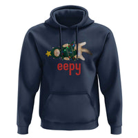 Cat Christmas Meme Hoodie Eepy Kitten Silly Sleepy - Wonder Print Shop