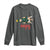 Cat Christmas Meme Long Sleeve Shirt Eepy Kitten Silly Sleepy - Wonder Print Shop