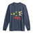 Cat Christmas Meme Long Sleeve Shirt Eepy Kitten Silly Sleepy - Wonder Print Shop