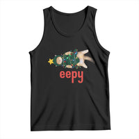 Cat Christmas Meme Tank Top Eepy Kitten Silly Sleepy - Wonder Print Shop