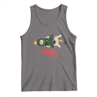 Cat Christmas Meme Tank Top Eepy Kitten Silly Sleepy - Wonder Print Shop