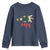 Cat Christmas Meme Youth Sweatshirt Eepy Kitten Silly Sleepy - Wonder Print Shop