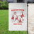 Funny Santa Christmas Garden Flag Rizz Em With The Tism - Wonder Print Shop