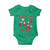 Funny Santa Christmas Baby Onesie Rizz Em With The Tism - Wonder Print Shop