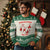 Funny Santa Xmas Ugly Christmas Sweater Rizz Em With The Tism - Wonder Print Shop