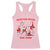 Funny Santa Christmas Racerback Tank Top Rizz Em With The Tism - Wonder Print Shop