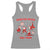 Funny Santa Christmas Racerback Tank Top Rizz Em With The Tism - Wonder Print Shop