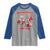 Funny Santa Christmas Raglan Shirt Rizz Em With The Tism - Wonder Print Shop