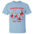 Funny Santa Christmas T Shirt Rizz Em With The Tism - Wonder Print Shop