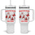 Funny Santa Christmas Tumbler With Handle Rizz Em With The Tism - Wonder Print Shop