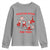 Funny Santa Christmas Youth Sweatshirt Rizz Em With The Tism - Wonder Print Shop