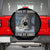 Funny Alpha Wolf Christmas Meme Spare Tire Cover Human By Chance Alpha By Choice - Wonder Print Shop
