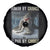Funny Alpha Wolf Christmas Meme Spare Tire Cover Human By Chance Alpha By Choice - Wonder Print Shop
